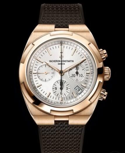 Vacheron Constantin Overseas chronograph 18K 5N pink gold Replica Watch 5500V/000R-B074